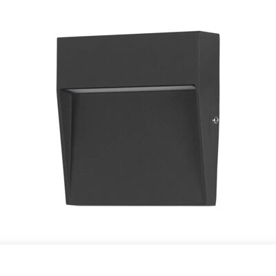 Forlight Nod Square LED Außenwandleuchte - IP65, Schwarz Forlight Nod Square LED Außenwandleuchte - IP65, Schwarz