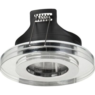Downlight encastré Chrome Forlight - IP65 - Publicité Downlight encastré Chrome Forlight - IP65 - Publicité