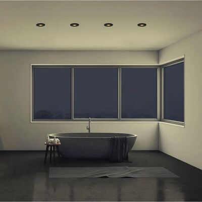 Downlight encastré extérieur noir IP65 - Éclairage encastré - Publicité Downlight encastré extérieur noir IP65 - Éclairage encastré - Publicité