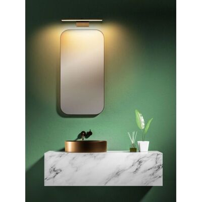 Forlight Nora LED Bathroom Mirror Light Black - Bathroom Mirror Light Forlight Nora LED Bathroom Mirror Light Black - Bathroom Mirror Light