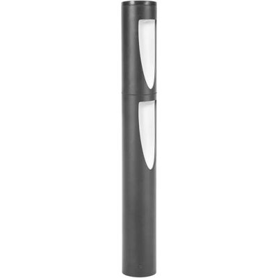 Forlight - Baliza exterior IP54 led 14.2W blanco neutro - 4000K gris urbano - Baliza de jardín LED Forlight - Baliza exterior IP54 led 14.2W blanco neutro - 4000K gris urbano - Baliza de jardín LED