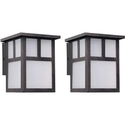 Aplique de Pared Osaka - Estilo Rústico Japonés IP23 Aplique de Pared Osaka - Estilo Rústico Japonés IP23