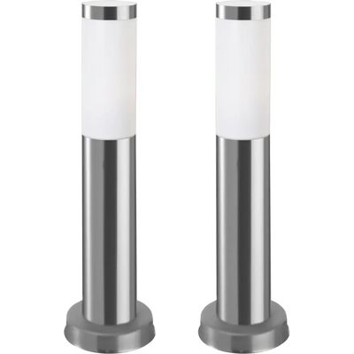 Forlight Koral 2 uds Baliza de Jardín Resistente al Agua IP55 Acero Inoxidable 23W Forlight Koral 2 uds Baliza de Jardín Resistente al Agua IP55 Acero Inoxidable 23W