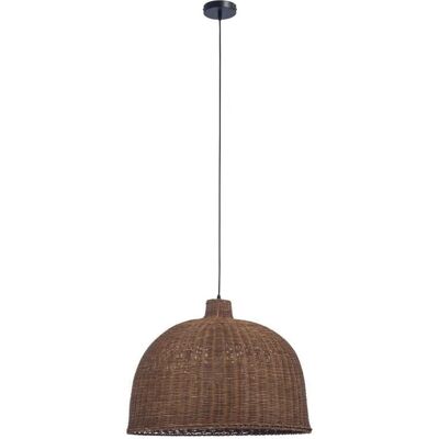 Forlight Cortic Natural Rattan Pendant Lamp - Black - E27 15W Forlight Cortic Natural Rattan Pendant Lamp - Black - E27 15W