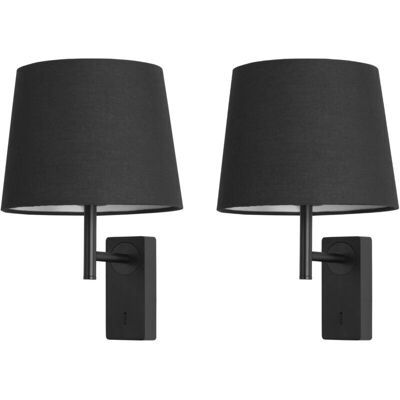 FORLIGHT - Aura - Negro - Aplique de pared FORLIGHT - Aura - Negro - Aplique de pared
