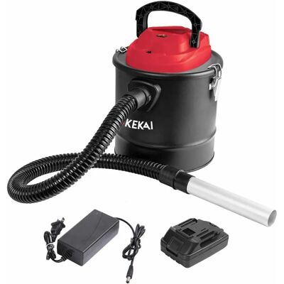 Kekai Graciano Aspirapolvere senza fili per ceneri - Filtro HEPA 12L Kekai Graciano Aspirapolvere senza fili per ceneri - Filtro HEPA 12L