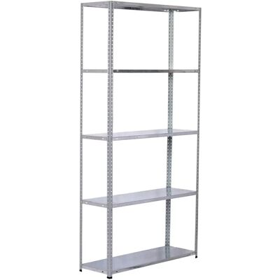 Catter House Nils Solid 180 Metallregal - 90x30x180 cm - Grau Catter House Nils Solid 180 Metallregal - 90x30x180 cm - Grau