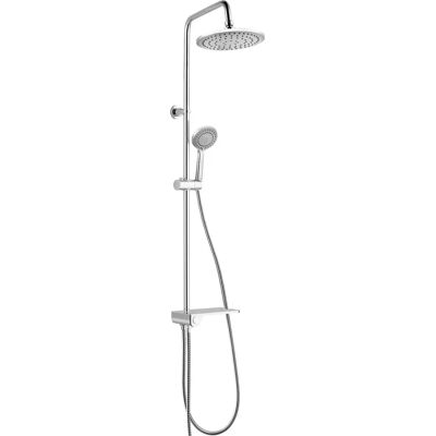 Colonna Doccia K2O Acciaio Inox - 96,5cm, Doccetta a 5 Posizioni, Scaffale Colonna Doccia K2O Acciaio Inox - 96,5cm, Doccetta a 5 Posizioni, Scaffale