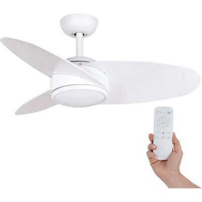 Kekai - Ventilador de Techo Levante DC 105x38 cm 55W Blanco con Aspas Reversibles - Ventilador de Techo Kekai - Ventilador de Techo Levante DC 105x38 cm 55W Blanco con Aspas Reversibles - Ventilador de Techo