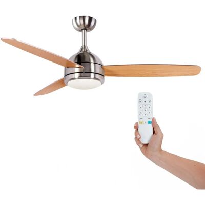 Ventilador de Techo Kekai Siroco - Aspas Reversibles, Luz LED, Control Smart Ventilador de Techo Kekai Siroco - Aspas Reversibles, Luz LED, Control Smart