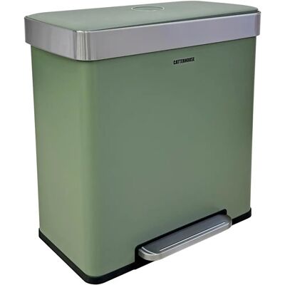 Catter House - Cubo de Reciclaje 60L Verde Catter House - Cubo de Reciclaje 60L Verde