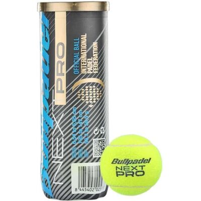Bullpadel Zestaw 3 Piłek Fip Next Pro - Dorośli - Nieokreślony Bullpadel Zestaw 3 Piłek Fip Next Pro - Dorośli - Nieokreślony