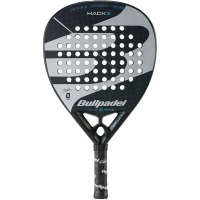 Bullpadel Hack 23 Preto - Raquete de padel para Homens e Crianças Bullpadel Hack 23 Preto - Raquete de padel para Homens e Crianças