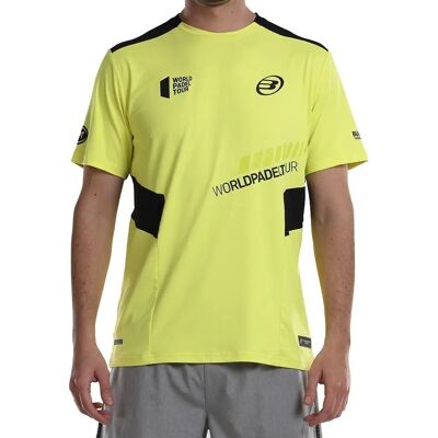 BULLPADEL LUGRE - Men’s Technical T-Shirt - Lemon - Padel BULLPADEL LUGRE - Men’s Technical T-Shirt - Lemon - Padel