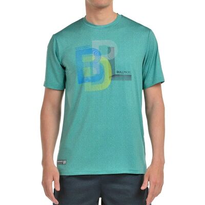 Bullpadel Bebas Slim Fit Green Sports T-Shirt Bullpadel Bebas Slim Fit Green Sports T-Shirt