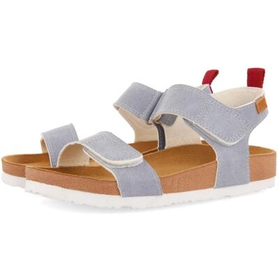 Gioseppo Salzano Blue Adjustable Kids Sandals Gioseppo Salzano Blue Adjustable Kids Sandals