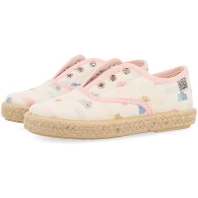 Gioseppo Verlin - Espadrilles Blanches Enfants Nuages Multicolores Gioseppo Verlin - Espadrilles Blanches Enfants Nuages Multicolores