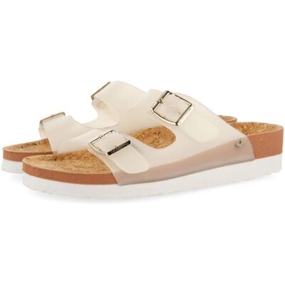 Gioseppo Acalaca Blanc - Sandales pour Femmes - Publicité Gioseppo Acalaca Blanc - Sandales pour Femmes - Publicité