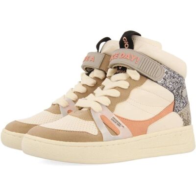 Gioseppo Gaibau Baskets Blanches - Animal Print & Neon - Casual - Publicité Gioseppo Gaibau Baskets Blanches - Animal Print & Neon - Casual - Publicité