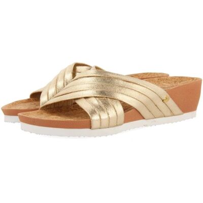 Gioseppo 71401 Slides Oro - Sandals Gioseppo 71401 Slides Oro - Sandals