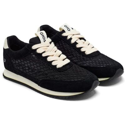 Gioseppo Czarne Rejilla Sneakers - Sneakers Gioseppo Czarne Rejilla Sneakers - Sneakers