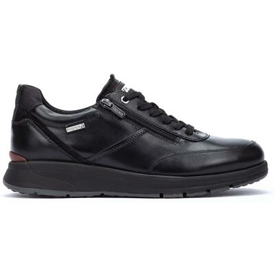 Pikolinos M1W-6262C2 Zwarte leren casual schoenen Pikolinos M1W-6262C2 Zwarte leren casual schoenen