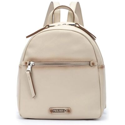 Pikolinos WHA-777 Durango Beige Leather Backpack - Backpack Pikolinos WHA-777 Durango Beige Leather Backpack - Backpack