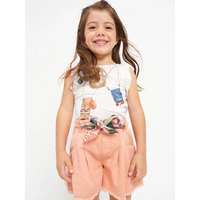 Mayoral - 3209 - orange - 6Y - shorts Mayoral - 3209 - orange - 6Y - shorts
