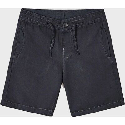 Mayoral Schwarze Leinen-Shorts - Shorts Mayoral Schwarze Leinen-Shorts - Shorts