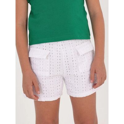 Mayoral - 6237 - Weiß - 8Y - Shorts Mayoral - 6237 - Weiß - 8Y - Shorts