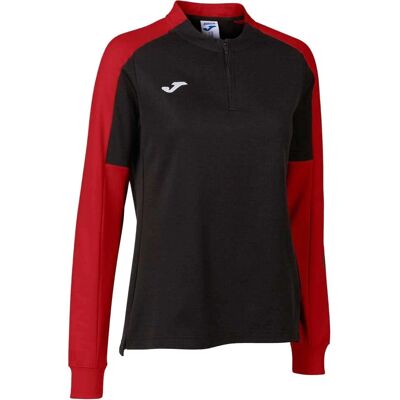 Sweatshirt Eco Championship Joma Noir Rouge Femme - Publicité Sweatshirt Eco Championship Joma Noir Rouge Femme - Publicité
