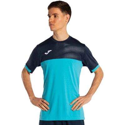 Camiseta Montreal Azul Turquesa de Manga Curta - Camiseta Camiseta Montreal Azul Turquesa de Manga Curta - Camiseta