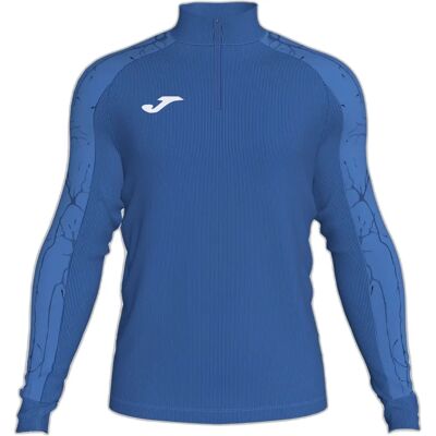 Joma Elite IX Half Zip Felpa Blu - Felpa Joma Elite IX Half Zip Felpa Blu - Felpa