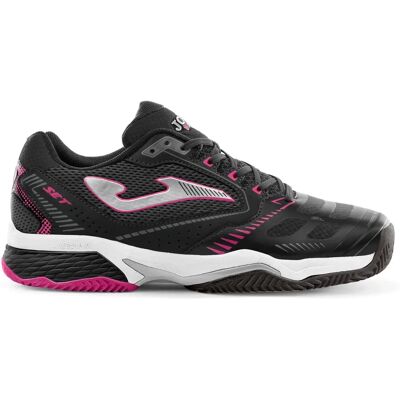 Joma Set 2201 TSELW2201P - Buty do tenisa dla kobiet, czarne Joma Set 2201 TSELW2201P - Buty do tenisa dla kobiet, czarne