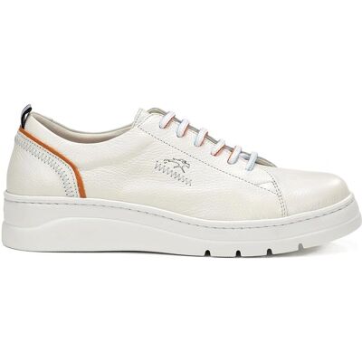 Baskets Fluchos F1422 Blanches - Chaussures Urbaines - Publicité Baskets Fluchos F1422 Blanches - Chaussures Urbaines - Publicité