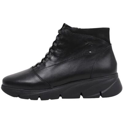 Fluchos Botins em Couro Pretos - Boots Fluchos Botins em Couro Pretos - Boots