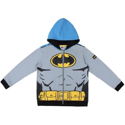 Sweat à capuche Batman gris pour enfants - Sweat Sweat à capuche Batman gris pour enfants - Sweat