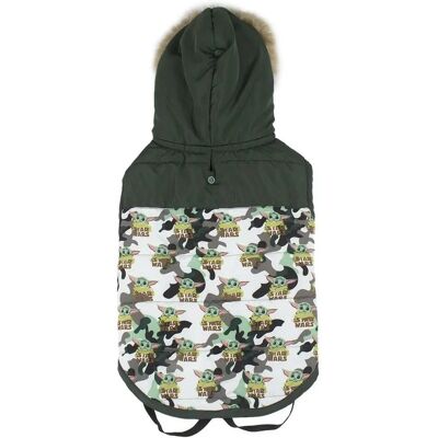 Dog Coat The Mandalorian Green XXS - lightweight insulated pet jacket Dog Coat The Mandalorian Green XXS - lightweight insulated pet jacket