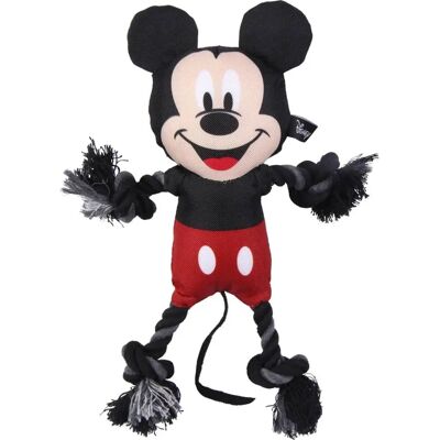 Mickey Mouse kutya kötél játék - Fekete Mickey Mouse kutya kötél játék - Fekete