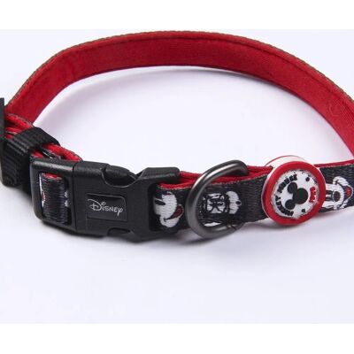 Collier pour Chien Mickey Mouse - Réglable, Polyester Durable, Pour Chiens Petits à Moyens Collier pour Chien Mickey Mouse - Réglable, Polyester Durable, Pour Chiens Petits à Moyens