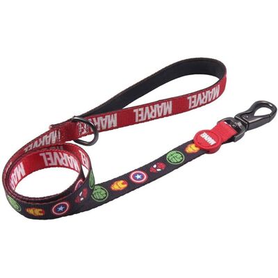 Laisse pour Chien Marvel M - Polyester Durable, Rouge, Licence Officielle Laisse pour Chien Marvel M - Polyester Durable, Rouge, Licence Officielle