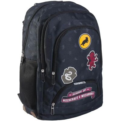Sac à Dos Bleu Harry Potter - Grande Capacité, Résistant, Cadeau Fans - Publicité Sac à Dos Bleu Harry Potter - Grande Capacité, Résistant, Cadeau Fans - Publicité