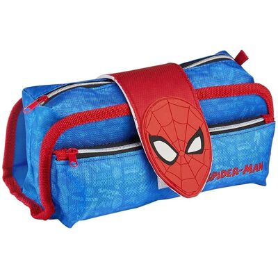 Spiderman Blue School Case - Portable with Compartments Spiderman Blue School Case - Portable with Compartments