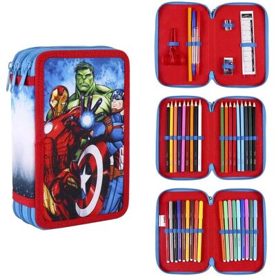 Set escolar triple de Marvel Vengadores - Material escolar Set escolar triple de Marvel Vengadores - Material escolar