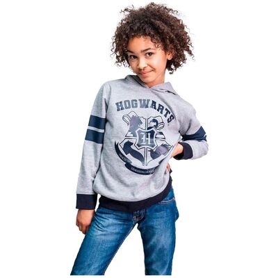 Cerdá Sudadera con Capucha Harry Potter Gris - Camiseta con Capucha para Niños Cerdá Sudadera con Capucha Harry Potter Gris - Camiseta con Capucha para Niños