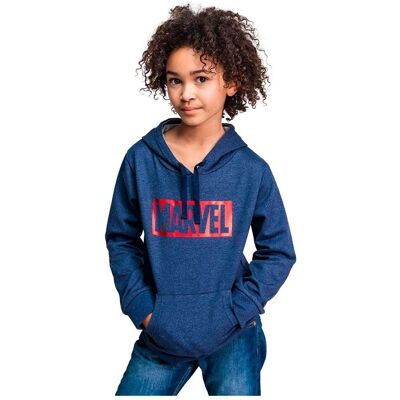 Sweat à capuche Marvel pour enfants - Marine - Publicité Sweat à capuche Marvel pour enfants - Marine - Publicité