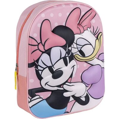 Minnie Mouse Pink 25 x 31 x 10 cm - School Bag Minnie Mouse Pink 25 x 31 x 10 cm - School Bag