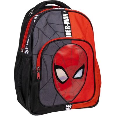 Sac d'école Spider-Man de Marvel - Ergonomique, Réglable, Compartiment Principal - Publicité Sac d'école Spider-Man de Marvel - Ergonomique, Réglable, Compartiment Principal - Publicité