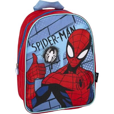 Marvel Spiderman Reppu - 40cm, Punainen & Sininen, Virallinen Marvel Spiderman Reppu - 40cm, Punainen & Sininen, Virallinen