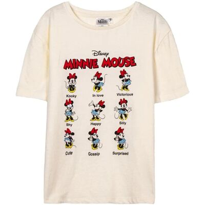 Kortarmige Minnie Mouse Kindershirt - Casual - 8 Jaar Kortarmige Minnie Mouse Kindershirt - Casual - 8 Jaar
